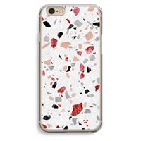 CaseCompany Terrazzo N°12: iPhone 6 / 6S Transparant Hoesje