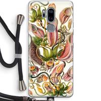CaseCompany Haeckel Nepenthaceae: LG G7 Thinq Transparant Hoesje met koord