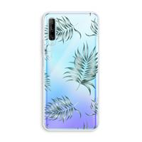 CaseCompany Simple leaves: Huawei P Smart Pro Transparant Hoesje
