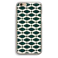 CaseCompany Moroccan tiles: iPhone 6 / 6S Transparant Hoesje