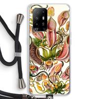 CaseCompany Haeckel Nepenthaceae: Oppo A94 5G Transparant Hoesje met koord