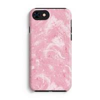 CaseCompany Abstract Painting Pink: iPhone 7 Tough Case