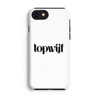CaseCompany Topwijf Wit: iPhone 7 Tough Case