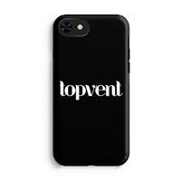 CaseCompany Topvent Zwart: iPhone 7 Tough Case