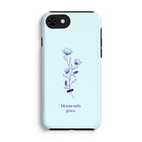 CaseCompany Bloom with grace: iPhone 7 Tough Case