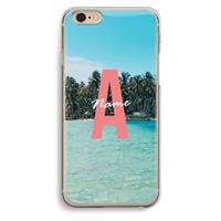 CaseCompany Pacific Dream: iPhone 6 / 6S Transparant Hoesje