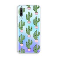 CaseCompany Cactus Lover: Huawei P Smart Pro Transparant Hoesje