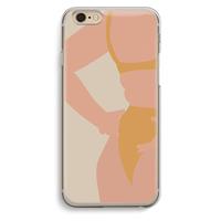 CaseCompany Bikini body: iPhone 6 / 6S Transparant Hoesje