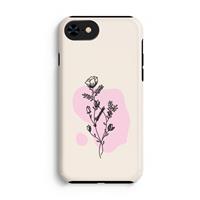 CaseCompany Roses are red: iPhone 7 Tough Case