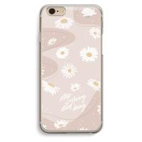 CaseCompany Daydreaming becomes reality: iPhone 6 / 6S Transparant Hoesje