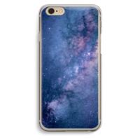 CaseCompany Nebula: iPhone 6 / 6S Transparant Hoesje