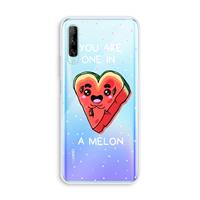 CaseCompany One In A Melon: Huawei P Smart Pro Transparant Hoesje