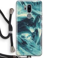 CaseCompany Dreaming About Whales: LG G7 Thinq Transparant Hoesje met koord