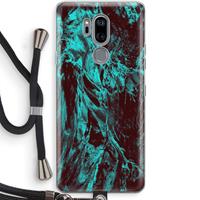 CaseCompany Ice Age: LG G7 Thinq Transparant Hoesje met koord