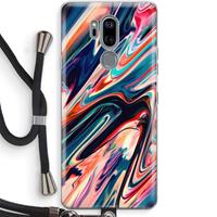 CaseCompany Quantum Being: LG G7 Thinq Transparant Hoesje met koord