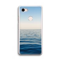 CaseCompany Water horizon: Google Pixel 3 Transparant Hoesje