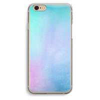 CaseCompany mist pastel: iPhone 6 / 6S Transparant Hoesje