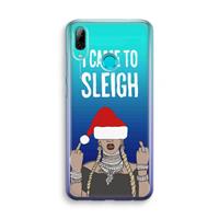 CaseCompany Came To Sleigh: Huawei P Smart (2019) Transparant Hoesje