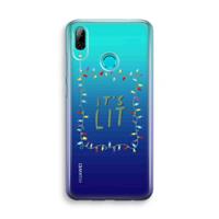 CaseCompany It's Lit: Huawei P Smart (2019) Transparant Hoesje