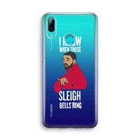 CaseCompany Sleigh Bells Ring: Huawei P Smart (2019) Transparant Hoesje