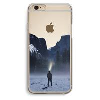 CaseCompany Wanderlust: iPhone 6 / 6S Transparant Hoesje