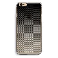 CaseCompany Musketon Halftone: iPhone 6 / 6S Transparant Hoesje