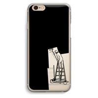 CaseCompany Musketon Painter: iPhone 6 / 6S Transparant Hoesje