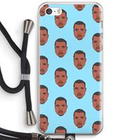 CaseCompany Kanye Call Me℃: iPhone 5 / 5S / SE Transparant Hoesje met koord