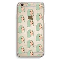CaseCompany King Kylie: iPhone 6 / 6S Transparant Hoesje