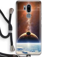 CaseCompany Omicron 2019: LG G7 Thinq Transparant Hoesje met koord