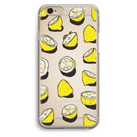 CaseCompany When Life Gives You Lemons...: iPhone 6 / 6S Transparant Hoesje