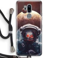 CaseCompany Voyager: LG G7 Thinq Transparant Hoesje met koord
