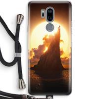 CaseCompany Children of the Sun: LG G7 Thinq Transparant Hoesje met koord