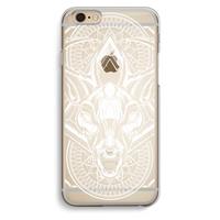 CaseCompany Oh Deer: iPhone 6 / 6S Transparant Hoesje
