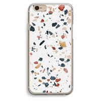 CaseCompany Terrazzo N°4: iPhone 6 / 6S Transparant Hoesje