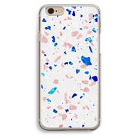 CaseCompany Terrazzo N°6: iPhone 6 / 6S Transparant Hoesje