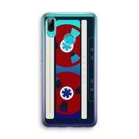 CaseCompany Here's your tape: Huawei P Smart (2019) Transparant Hoesje