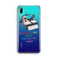 CaseCompany Smile: Huawei P Smart (2019) Transparant Hoesje