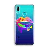 CaseCompany Lip Palette: Huawei P Smart (2019) Transparant Hoesje