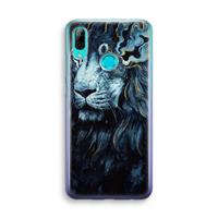 CaseCompany Darkness Lion: Huawei P Smart (2019) Transparant Hoesje