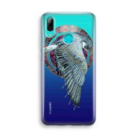 CaseCompany Golden Falcon: Huawei P Smart (2019) Transparant Hoesje