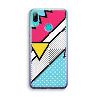 CaseCompany Pop Art #3: Huawei P Smart (2019) Transparant Hoesje