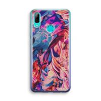 CaseCompany Pink Orchard: Huawei P Smart (2019) Transparant Hoesje