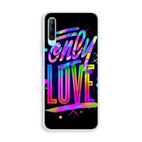 CaseCompany Only Love: Huawei P Smart Pro Transparant Hoesje