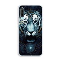 CaseCompany Darkness Tiger: Huawei P Smart Pro Transparant Hoesje