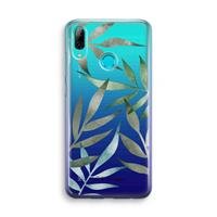 CaseCompany Tropical watercolor leaves: Huawei P Smart (2019) Transparant Hoesje