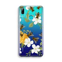 CaseCompany No flowers without bees: Huawei P Smart (2019) Transparant Hoesje