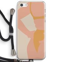 CaseCompany Bikini body: iPhone 5 / 5S / SE Transparant Hoesje met koord