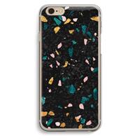 CaseCompany Terrazzo N°10: iPhone 6 / 6S Transparant Hoesje