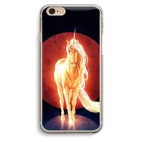 CaseCompany Last Unicorn: iPhone 6 / 6S Transparant Hoesje
